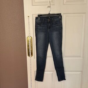 1822 Denim Dark Blue Skinny Jeans